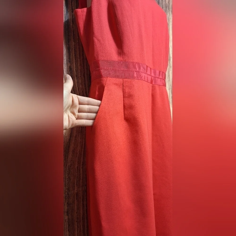 J. Crew Vibrant Red Cocktail Dress Size 10 NWT!